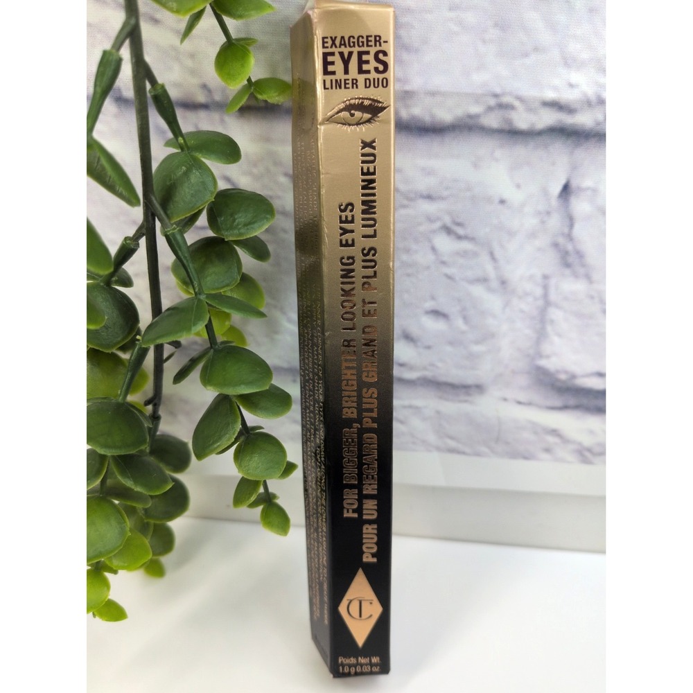 NIB🌿CHARLOTTE TILBURY EXAGGEREYES Liner Duo Pencil Eyeliner Crayon